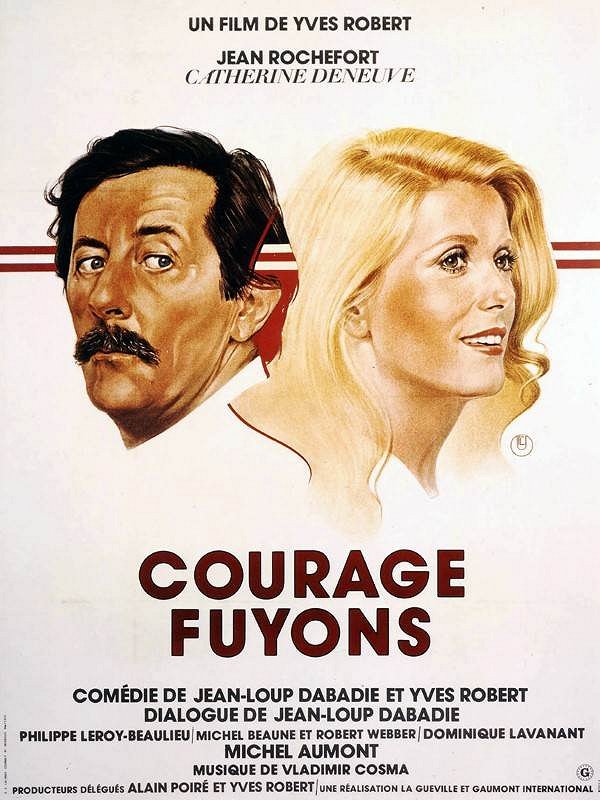 Courage, fuyons - Posters