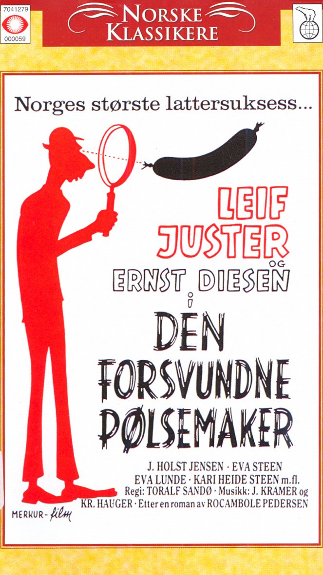 Den forsvundne pølsemaker - Plakate