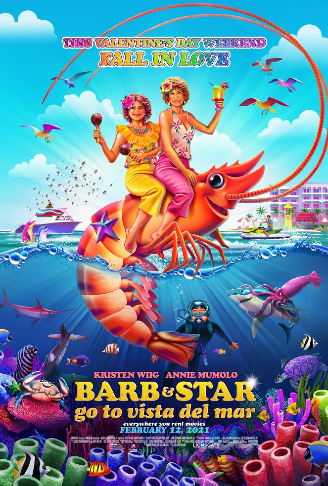 Barb i Star jadą do Vista Del Mar - Plakaty