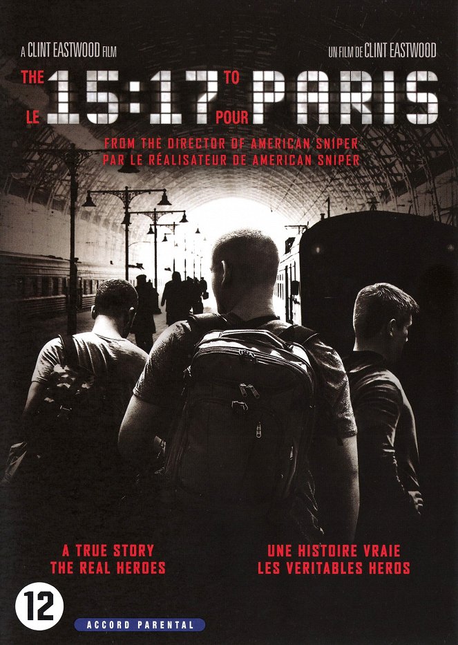 The 15:17 to Paris - Posters