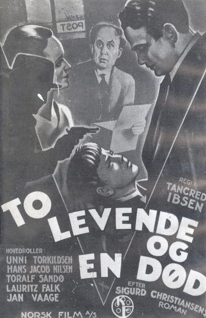 To levende og en død - Affiches