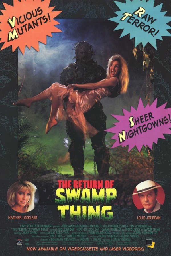 The Return of Swamp Thing - Carteles