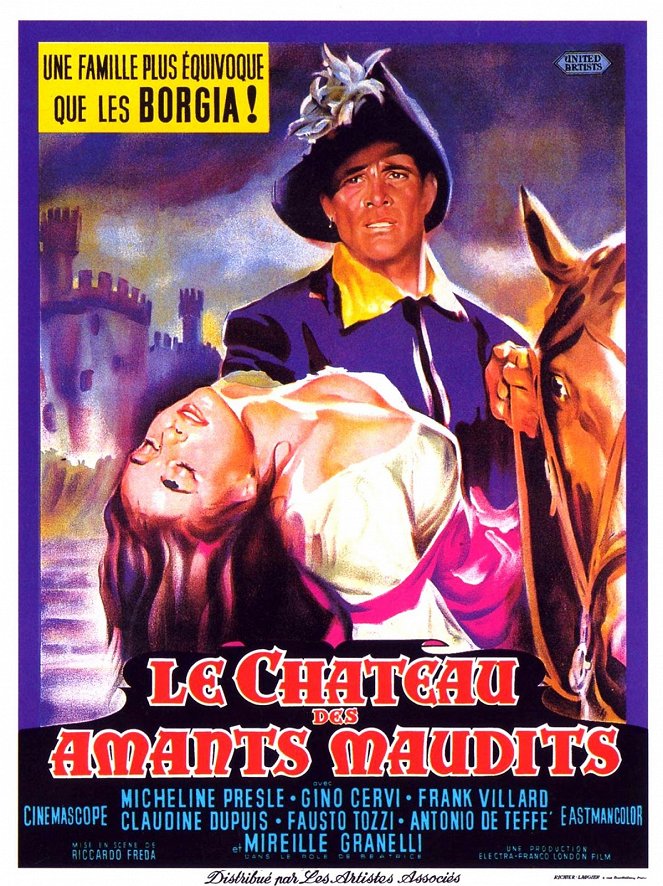 Le Château des amants maudits - Affiches