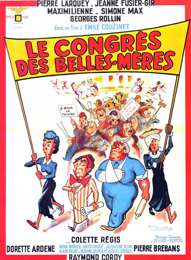 Le Congrès des belles-mères - Plakate