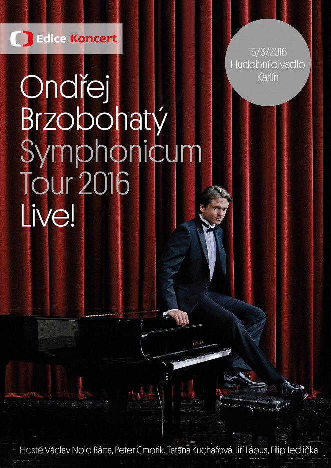 Ondřej Brzobohatý a Symphonicum Tour 2016 - Affiches