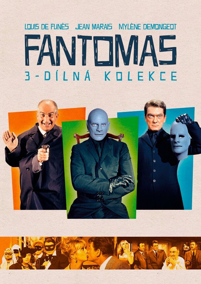 Fantomas se zlobí - Plakáty