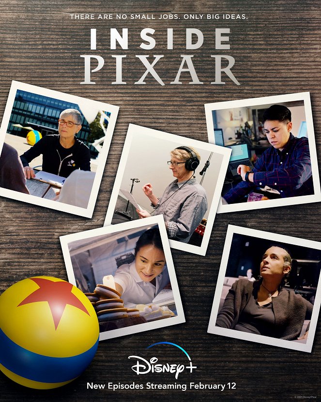 Inside Pixar - Portraits - Affiches