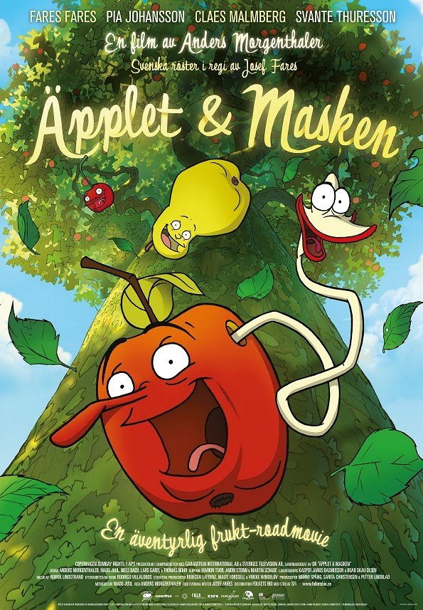 Æblet & ormen - Posters
