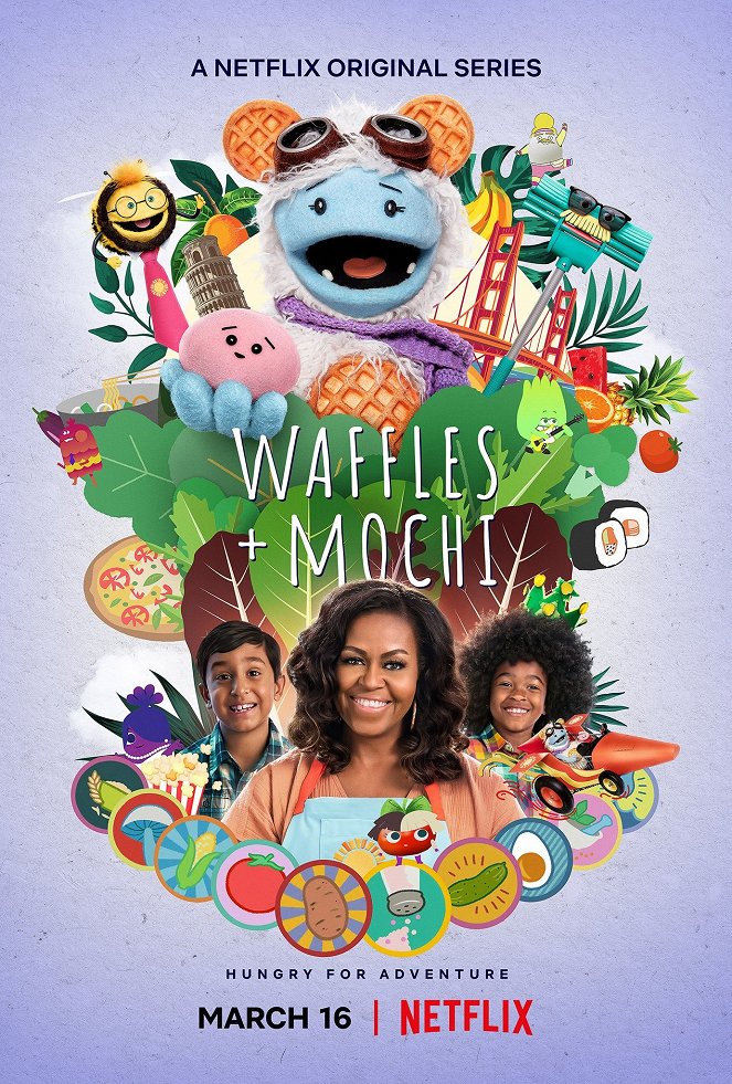 Gofre + Mochi - Waffles y Mochi - Season 1 - Carteles