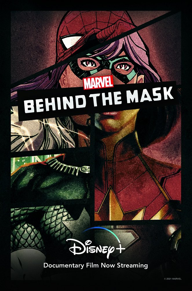 Marvel's Behind the Mask - Julisteet
