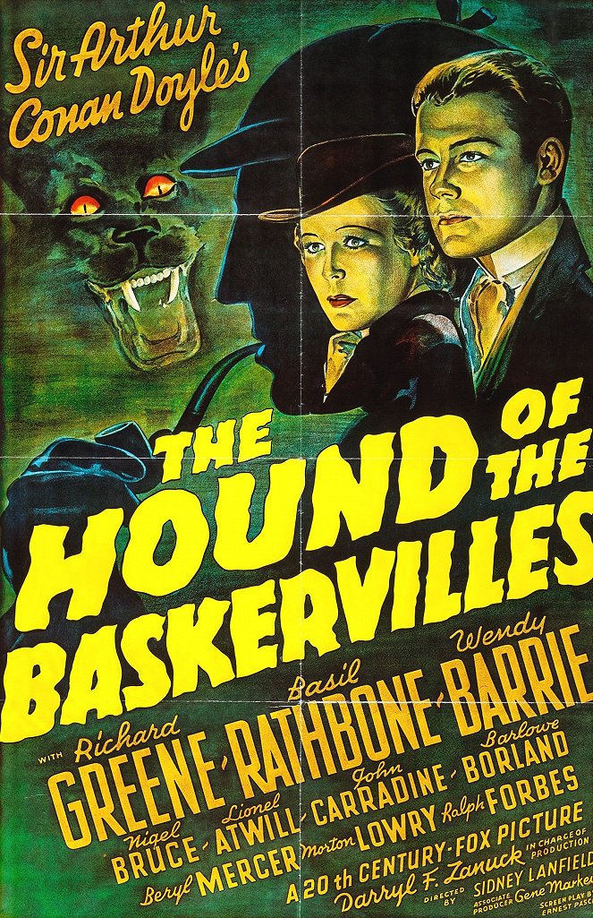 De hond van de Baskervilles - Posters