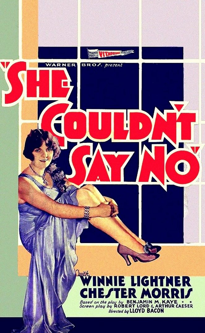 She Couldn't Say No - Affiches