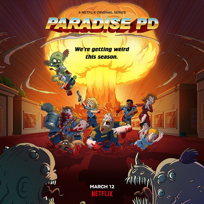 Paradise Police - Paradise PD - Part 3 - Affiches
