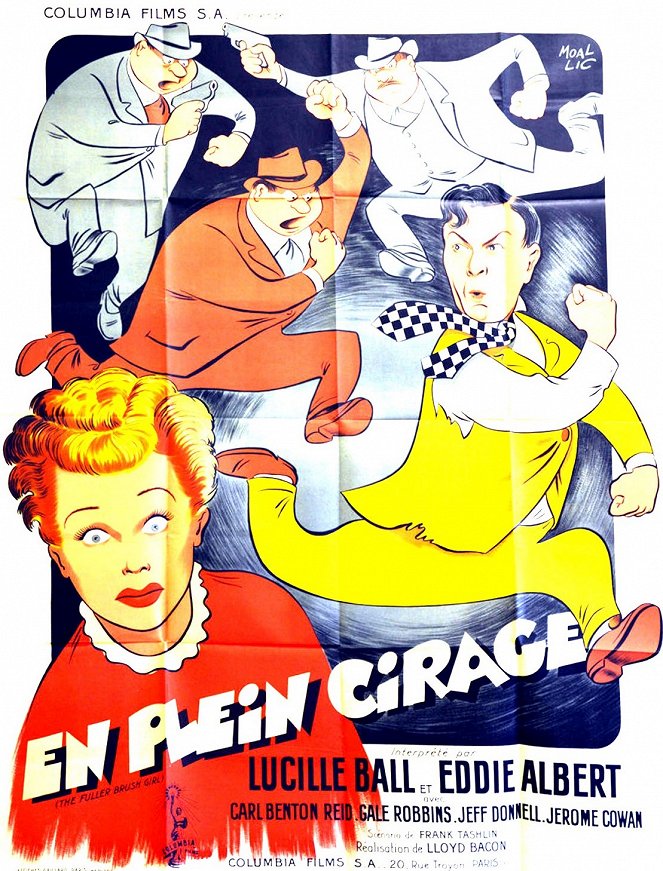 The Fuller Brush Girl - Affiches