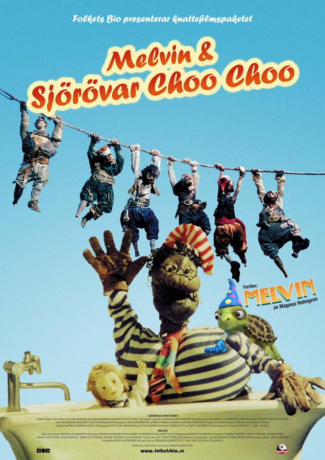 Melvin och Sjörövar-Choo Choo - Posters