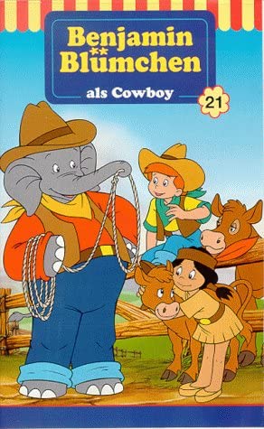 Benjamin Blümchen - Benjamin Blümchen als Cowboy - Posters