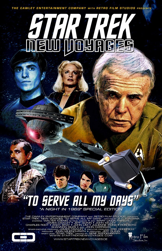 Star Trek: New Voyages - To Serve All My Days - Plakate