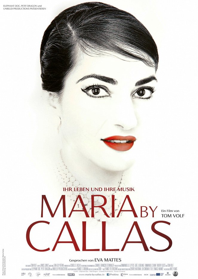 Maria by Callas - Plakate