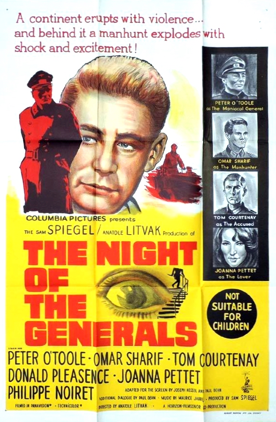 The Night of the Generals - Posters