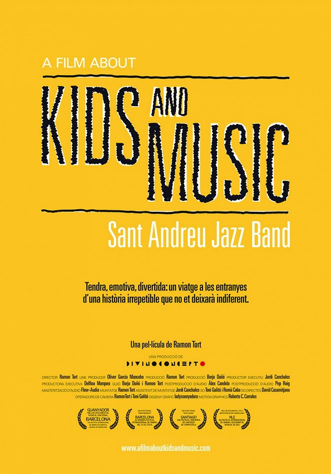 A Film About Kids and Music: Sant Andreu Jazz Band - Julisteet