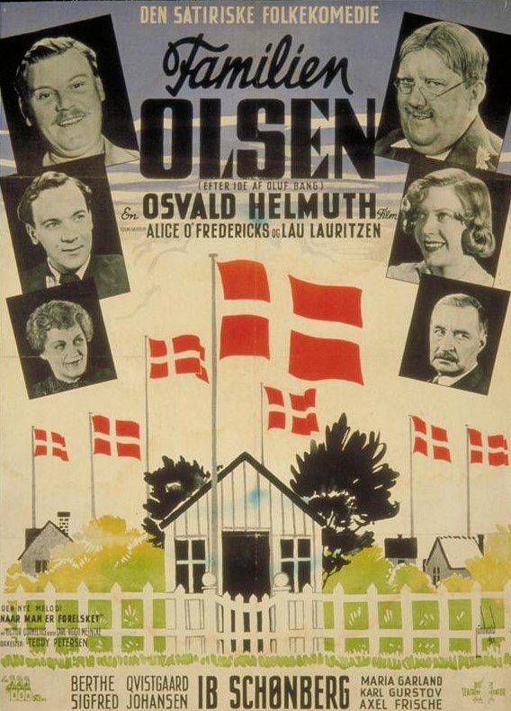 Familien Olsen - Julisteet