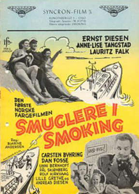 Smuglere i smoking - Cartazes