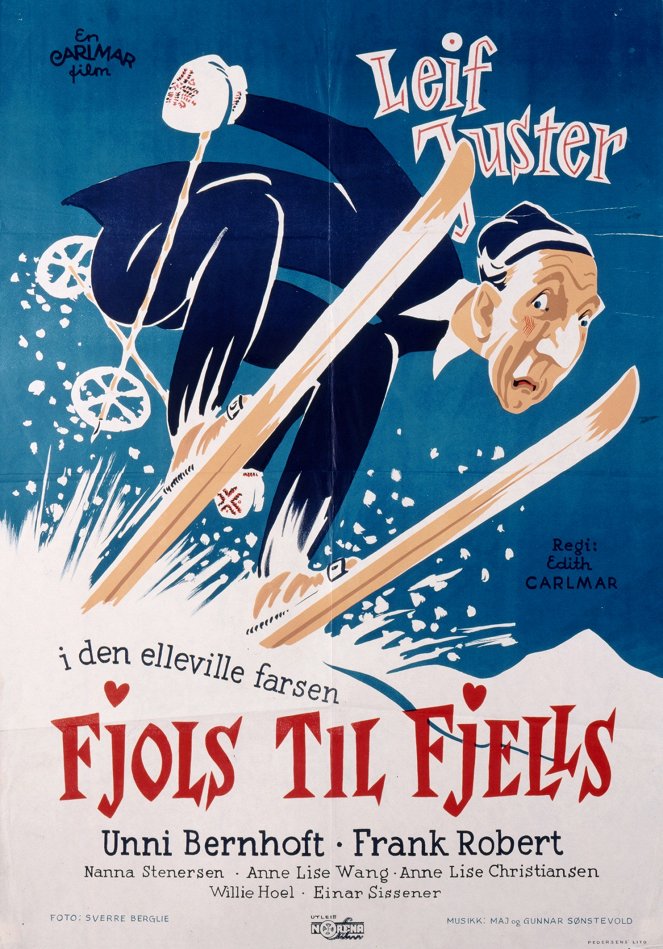 Fjols til fjells - Plakátok