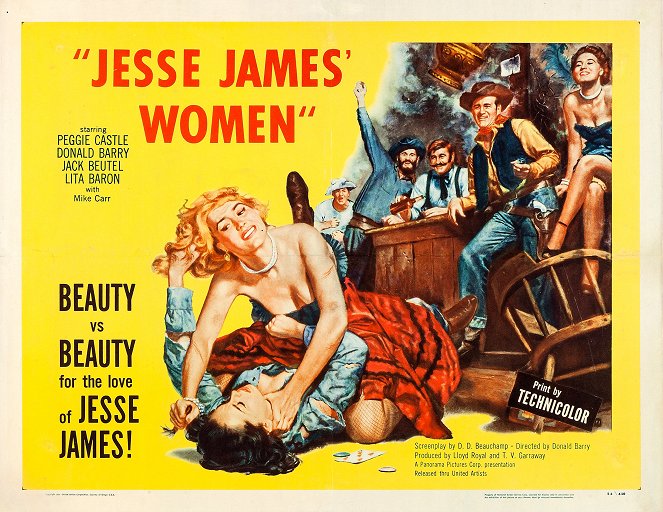 Jesse James' Women - Plagáty