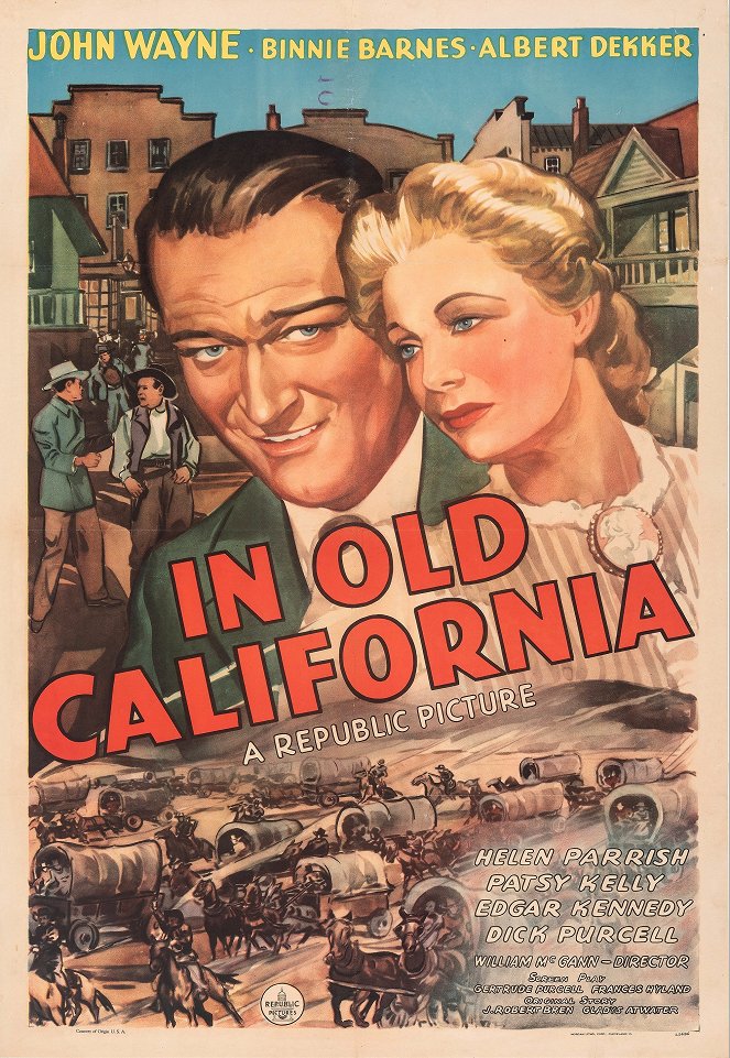In Old California - Plakátok
