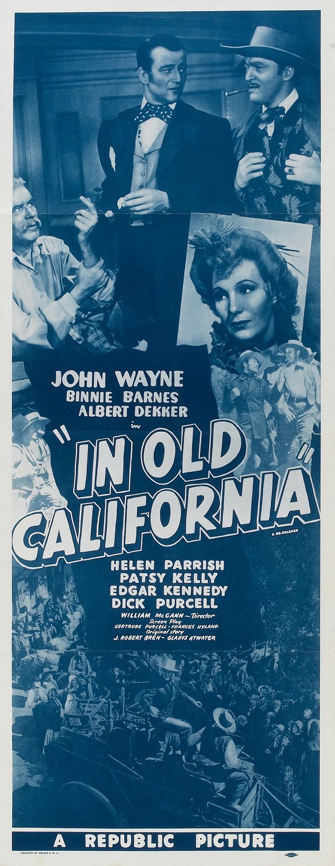 In Old California - Plakátok