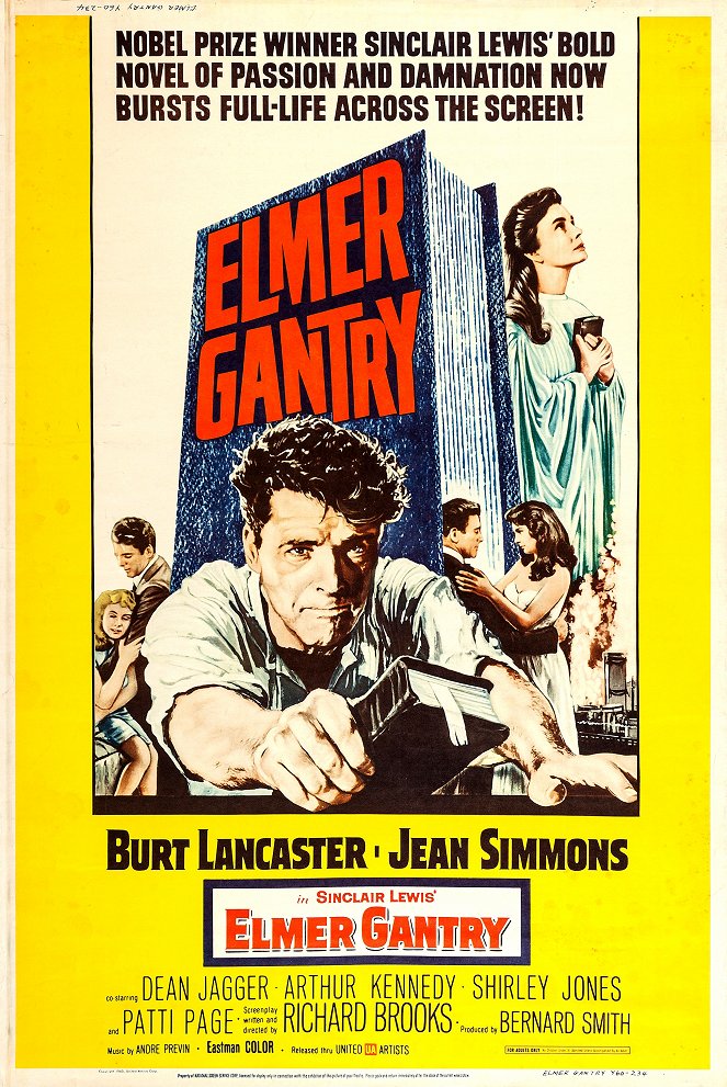 Elmer Gantry - Cartazes