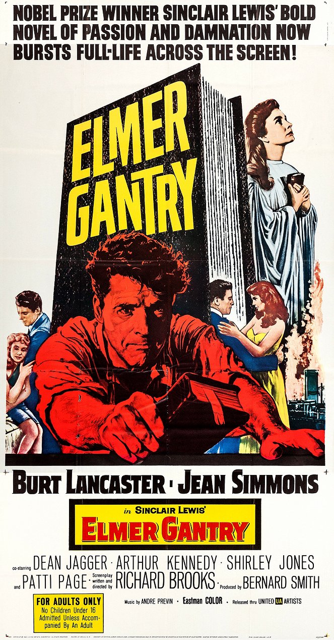 Elmer Gantry - Cartazes