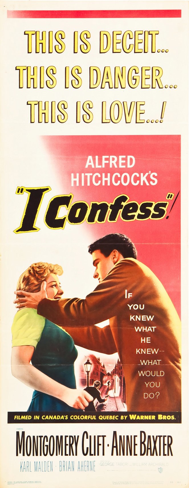 I Confess - Plakaty