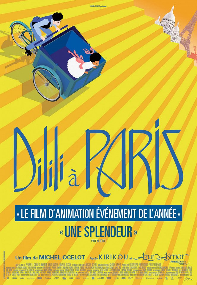 Dilili in Paris - Posters