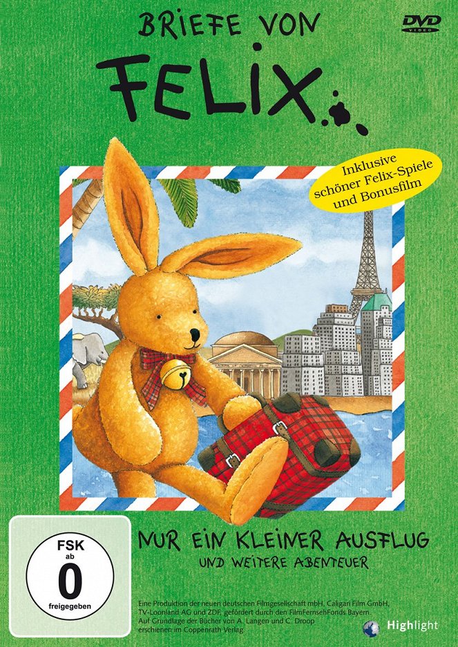 Briefe von Felix - Ein Hase auf Weltreise - Plakate