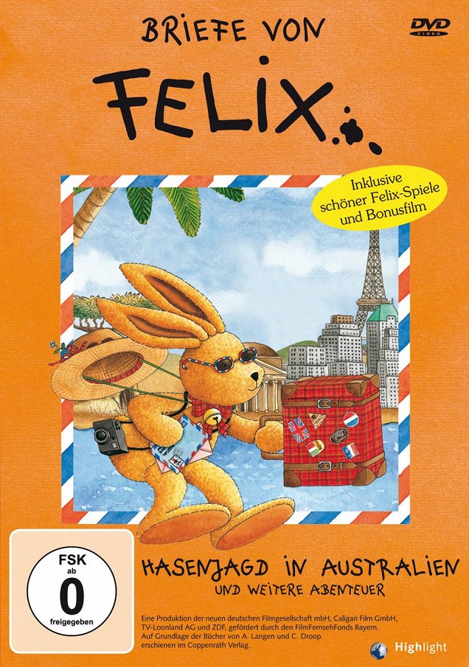 Briefe von Felix - Ein Hase auf Weltreise - Plakaty