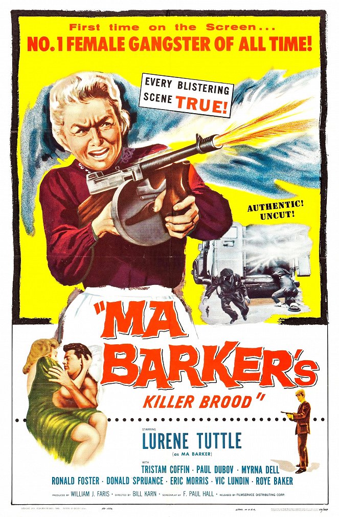 Ma Barker's Killer Brood - Carteles