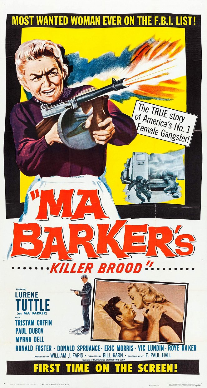 Ma Barker's Killer Brood - Julisteet