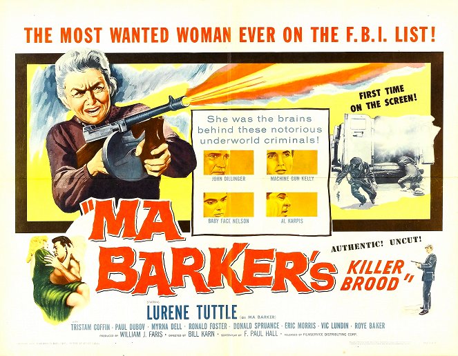 Ma Barker's Killer Brood - Cartazes
