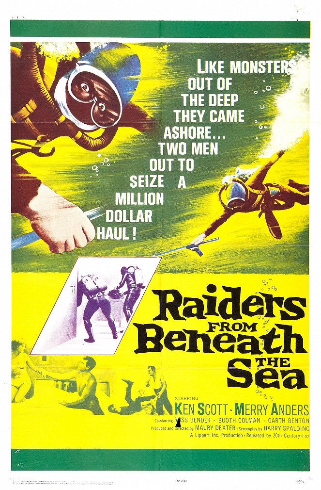 Raiders from Beneath the Sea - Affiches