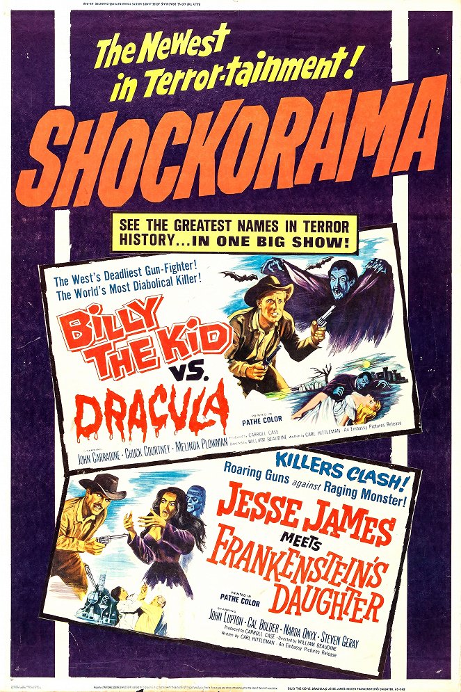 Billy the Kid kohtaa Draculan - Julisteet
