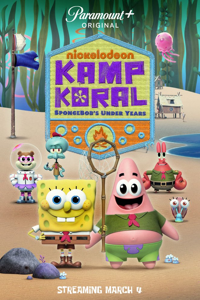 Korálový tábor: Spongebob na dně mládí - Série 1 - Plagáty