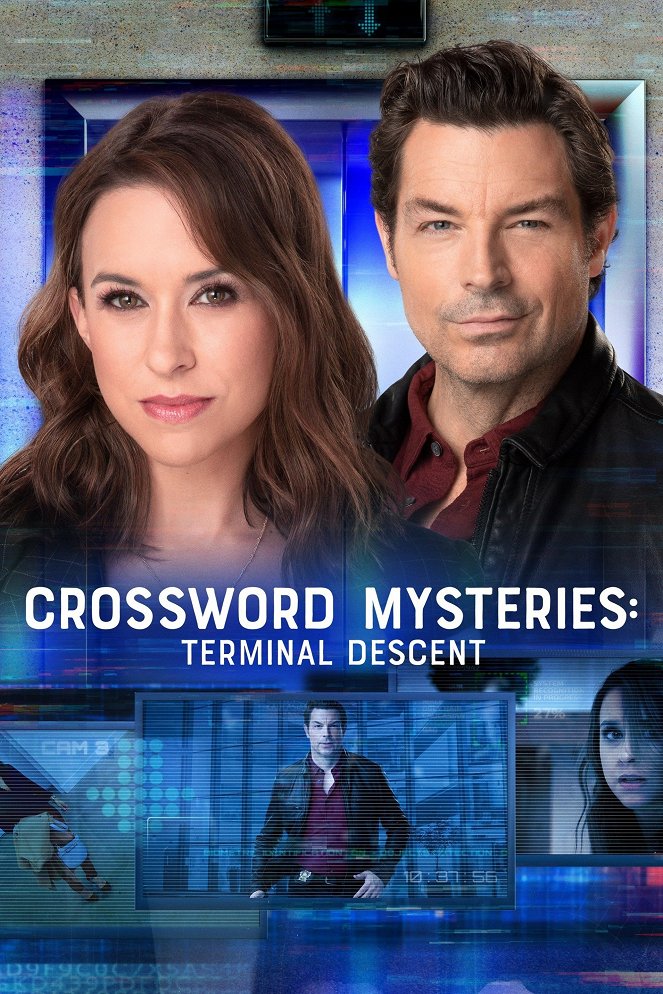 Crossword Mysteries: Terminal Descent - Affiches