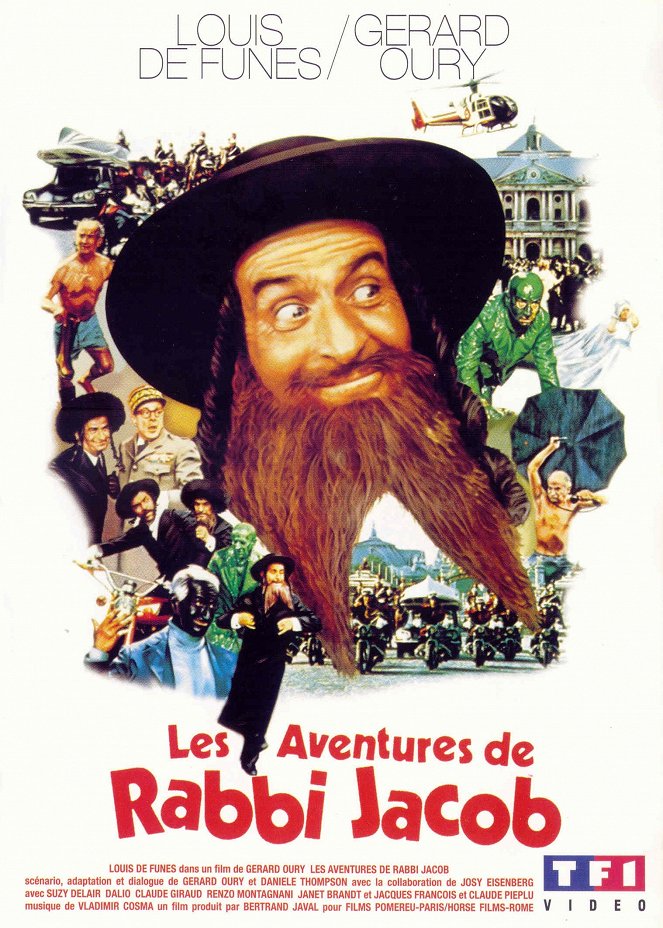 Les Aventures de Rabbi Jacob - Plakaty