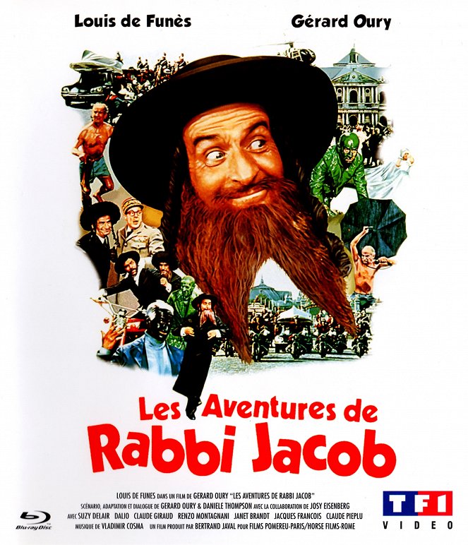 Les Aventures de Rabbi Jacob - Affiches