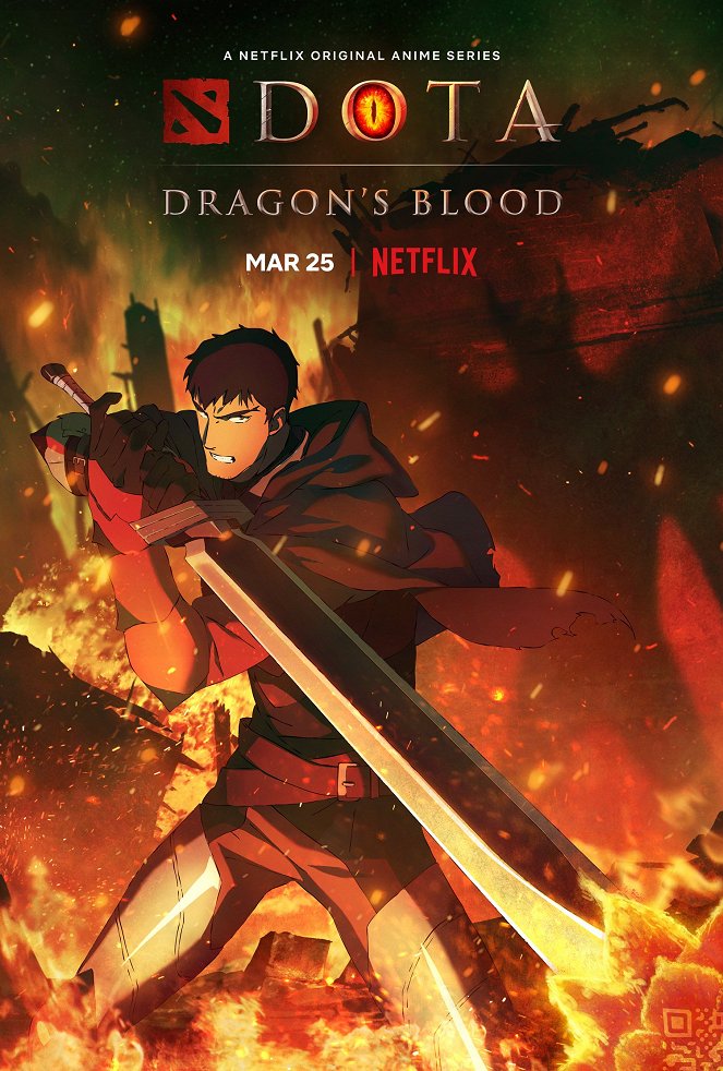 DOTA: Dragon's Blood - Księga 1 - Plakaty
