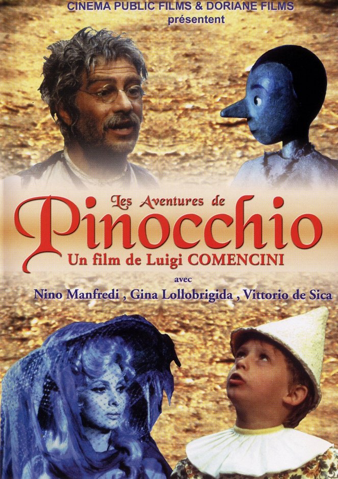 Le avventure di Pinocchio - Carteles