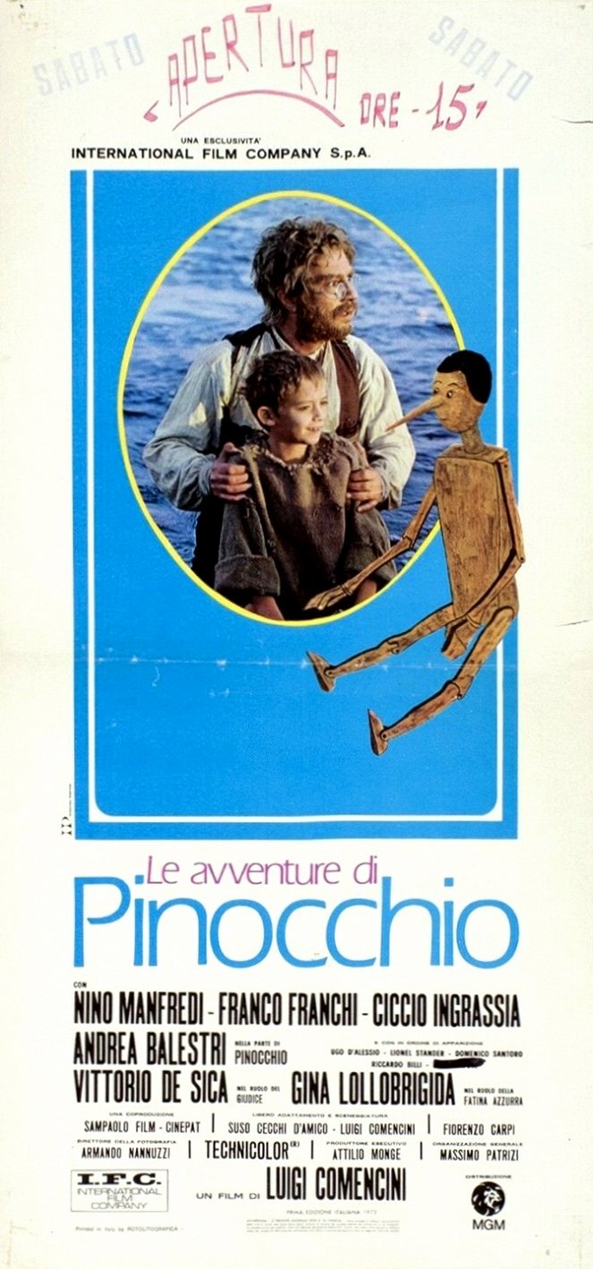Les Aventures de Pinocchio - Posters