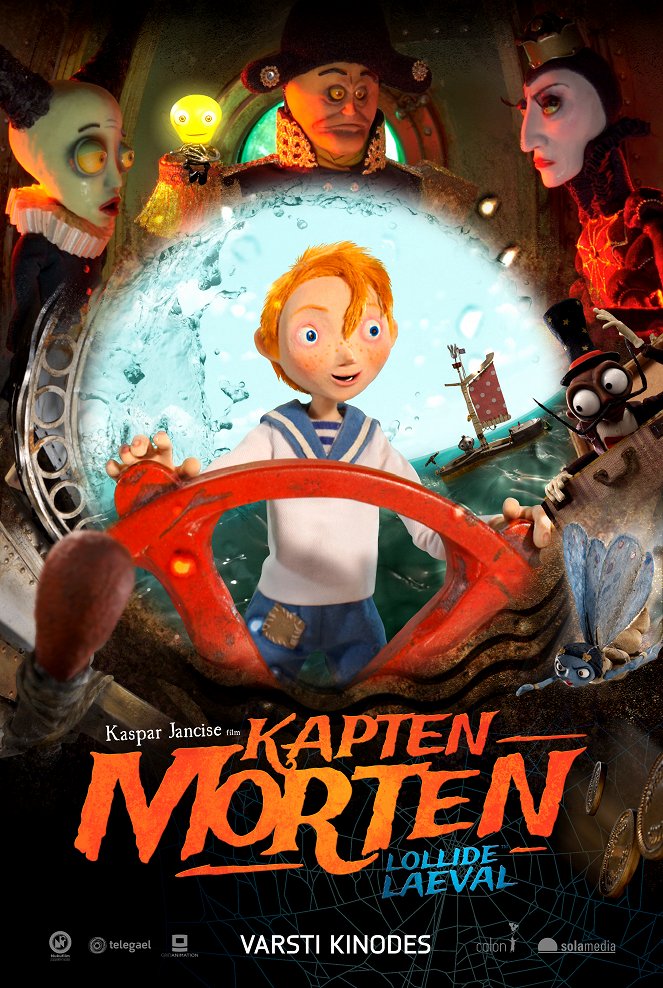 Morten kapitány és a pókkirálynő - Plakátok