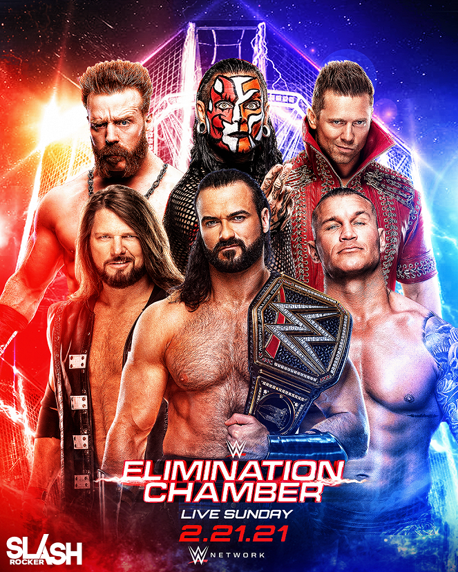 WWE Elimination Chamber - Plagáty